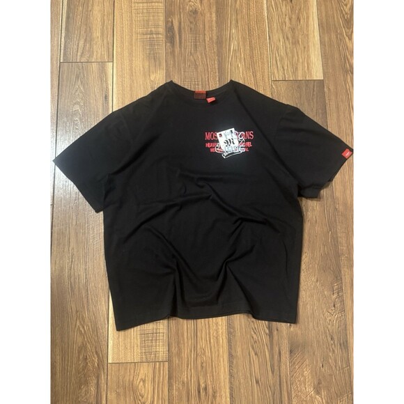Vtg Y2K Mossimo T-Shirt Mens 2XL Black Graphic Logo 90s Y2K Skate Surf Sz XL - Picture 1 of 5